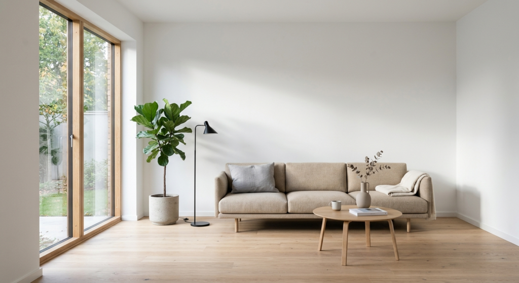 Minimalistisk indretning: Mindre som giver mere ro
