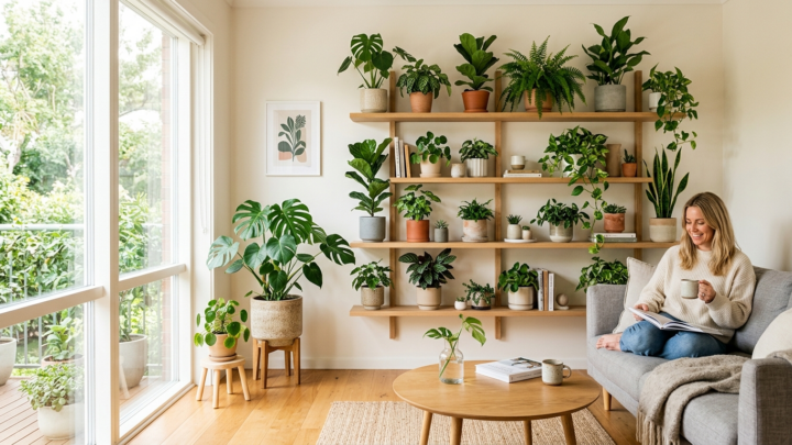 Planteliv indendørs: Grønne planter der renser luft og glæder øjet